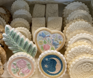 Cookies from Dana's Confections. Sunday Artisan Market, Ann Arbor, Michigan.