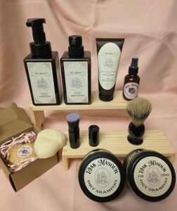 Oak Manour - soap and personal care products. The Sunday Artisan Market, Ann Arbor, Michigan.